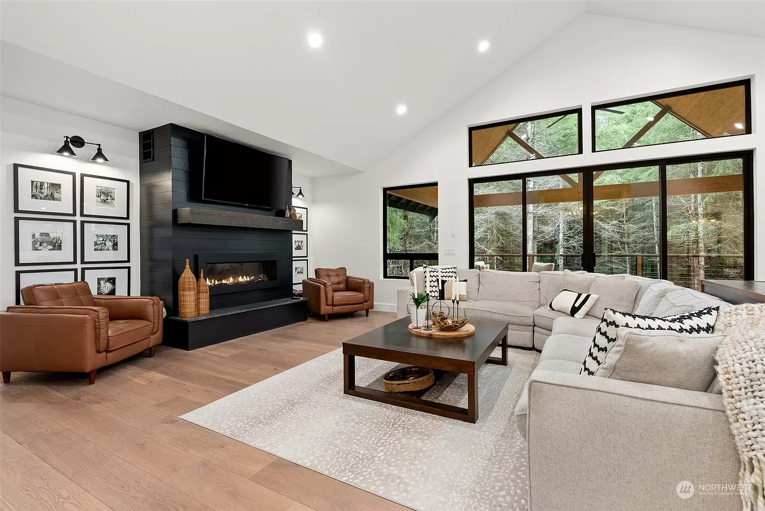 Washington olympia interior livingroom design